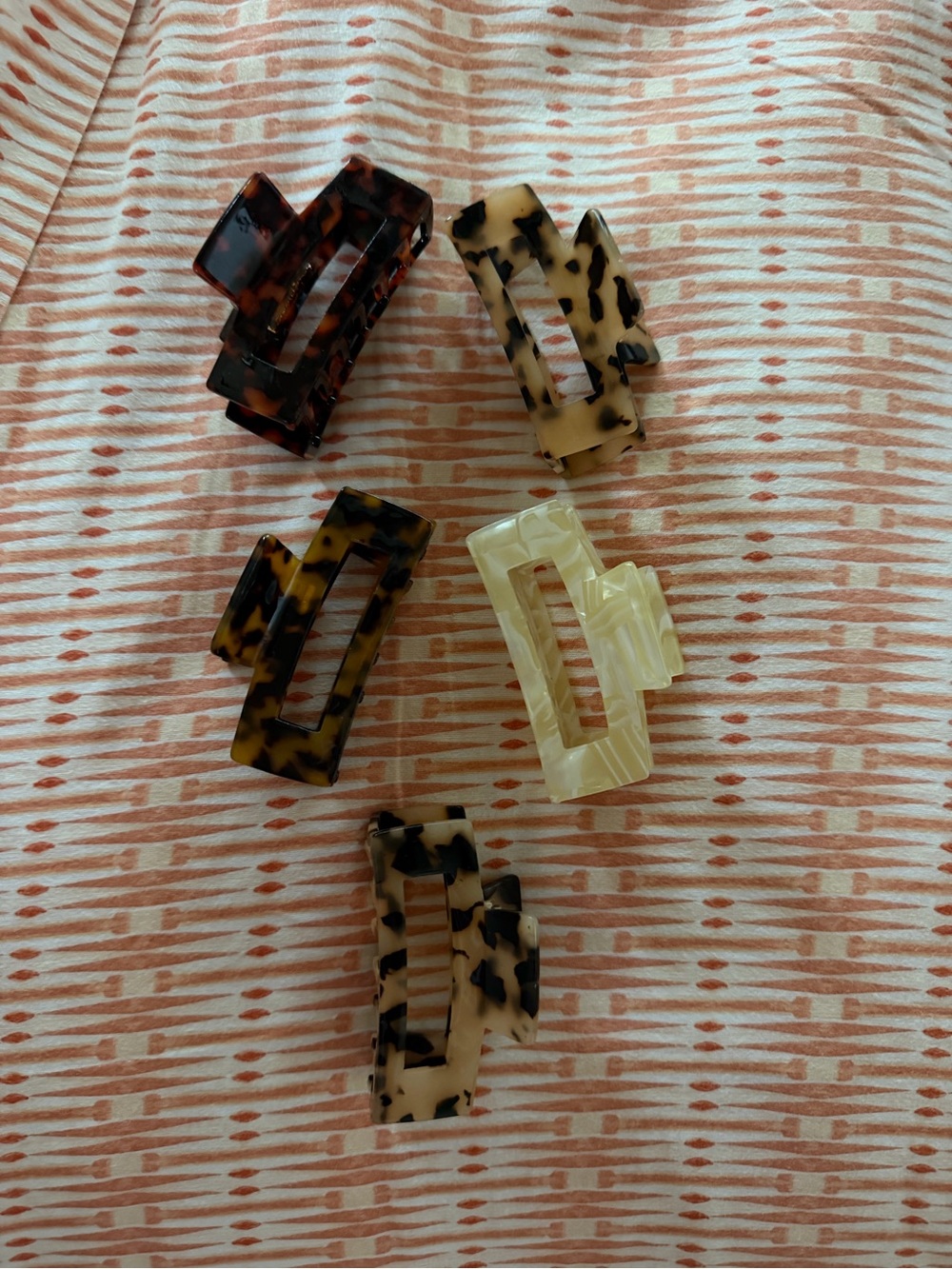 Set of Claw Clips - Neutral Colors